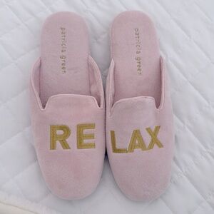 New Patricia Green Relax slippers pink nwot